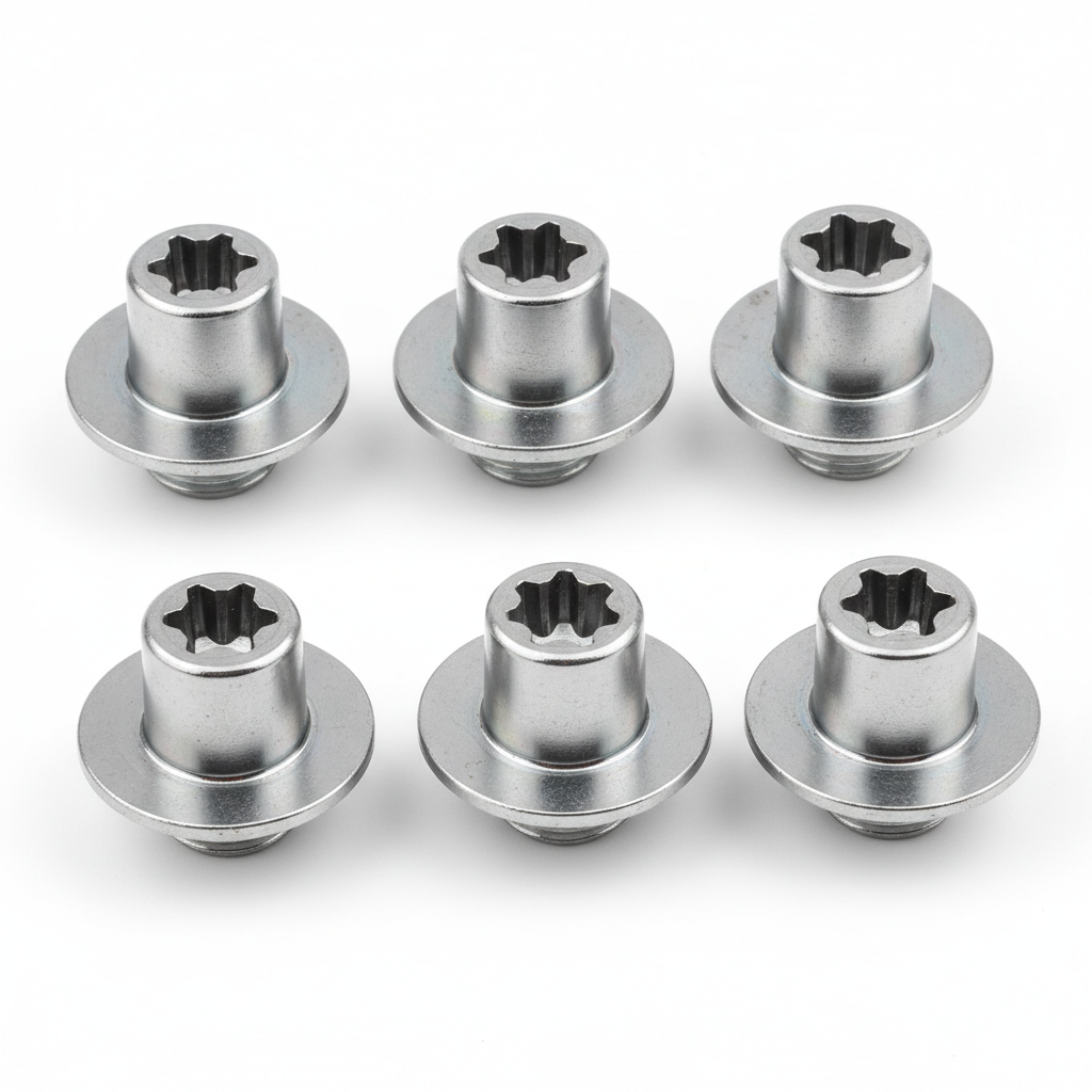 6 Lobed Flange Bolts
