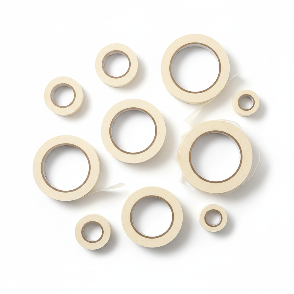 Masking Tape Circles