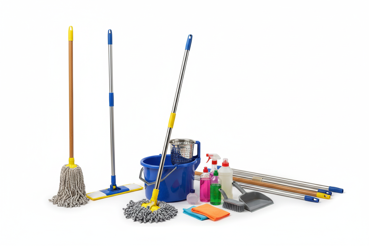 Mops and Mopping Equipment
