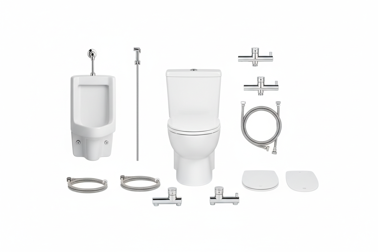 Toilets, Urinals and Accessories